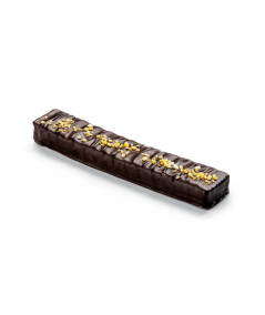 Turrón bicapa de Ratafía y carquiñolis