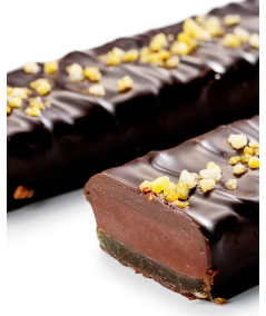 Turrón bicapa cítricos